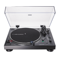 AUDIO TECHNICA AT-LP120XBT Direct-Drive Turntable (Analog, Wireless & USB) (BLACK)