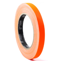 AusTape Fluoro-Neon Cloth Tape Orange 12mm x 45m