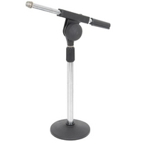 DL Desktop Microphone Stand w/ Boom & Weighted-Base
