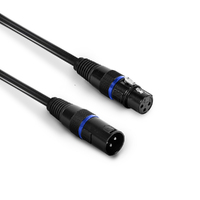 Event Lighting XLR3M3F5 - 5m XLR 3 pin male to female DMX CABLE