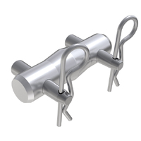 GLOBAL TRUSS F14 Truss Conical Spigot with Pins & R-Clips