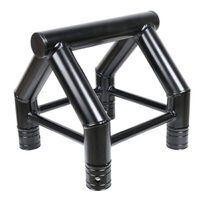 GLOBAL TRUSS F34 Truss End Mounting Bridge including Half-Spigots, Pins & R-Clips – Black