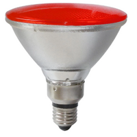 PAR38 240V 80WATT RED