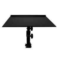 TOP TRAY WITH ADJUSTABLE TILT SOCKET TO SUIT 35MM POLE SPEAKER/LIGHTING STAND