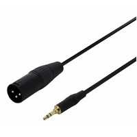 3.5mm TRS to XLR(m) - Microphone Cable for 3.5mm Balanced Outputs 150CM