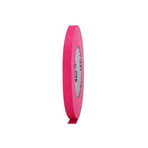 AusTape Fluoro-Neon Cloth Tape Pink 12mm x 45m