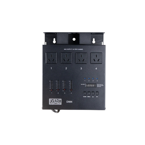 EVENT LIGHTING  DIM4 - 4 channel DMX Dimmer/Switch