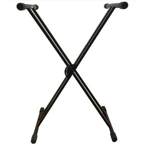 DL Double X-Frame Height Adjustable Keyboard Stand