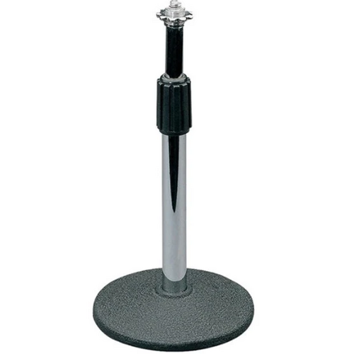 DL Telescopic Desktop Mic Stand w/ Weighted-Base