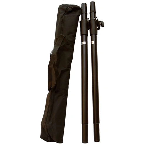 E-Lektron EL180544 SPS-B5 A pair of Adjust Speaker Stand Mounting Pole for Subwoofer Satellite PA Systems with carry bag