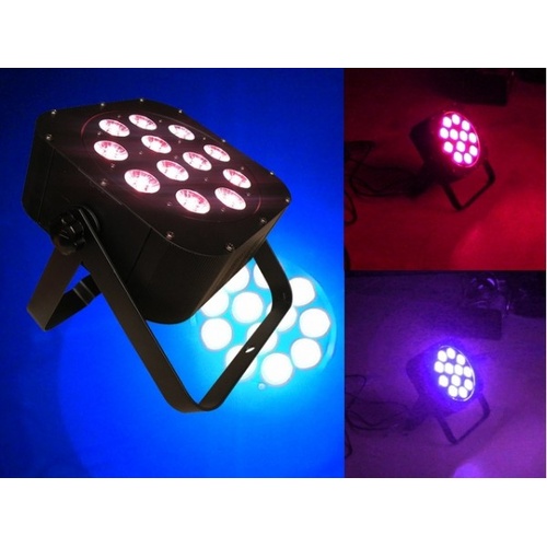 12 x 10W FLAT RGBWUV LED