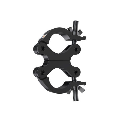 50mmØ Heavy Duty (500kg) Swivel Coupler – Black