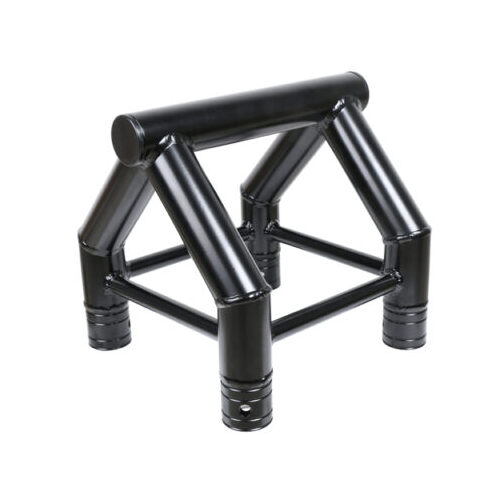 GLOBAL TRUSS F34 Truss End Mounting Bridge including Half-Spigots, Pins & R-Clips – Black