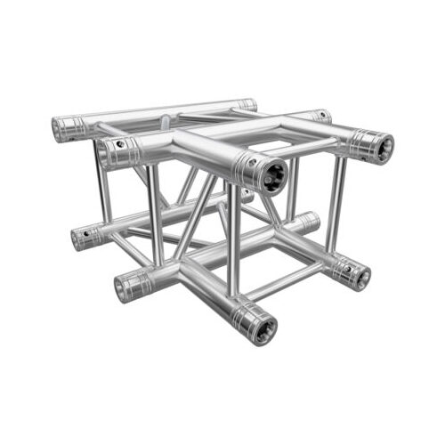 GLOBAL TRUSS F34 Square Truss 3 Way T-Junction with Spigots, Pins & R-Clips