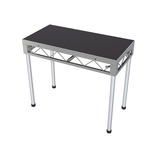 GLOBAL TRUSS 1.2m x 0.6m Stage Platform with 0.9m Legs – Non-Slip Top