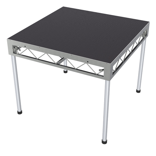 GLOBAL TRUSS 1.2m x 1.2m Stage Platform with 0.9m Legs – Non-Slip Top