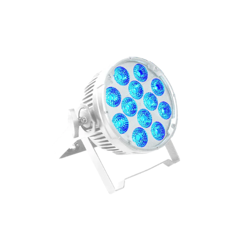 EVENT LIGHTING  PAR12Q-WH - Indoor Pro Par with 12 x 8W RGBW LEDs (White)