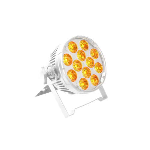 EVENT LIGHTING  PAR12VW-WH - Indoor Pro Par with 12 x 6W WW/CW/A LEDs (White)