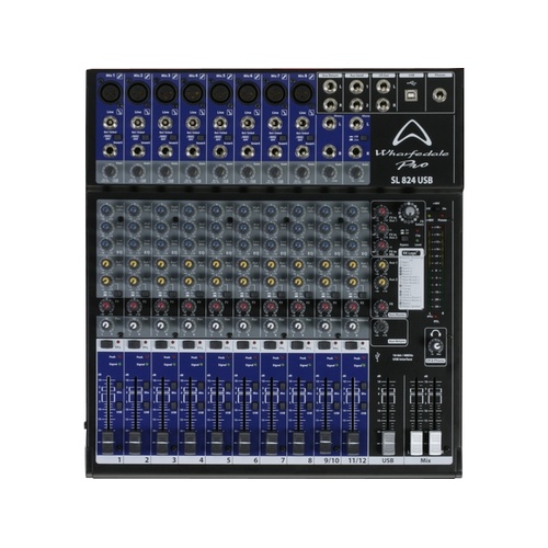 WHARFEDALE SL824USB 8 Channel Studio / Live USB Mixing Desk